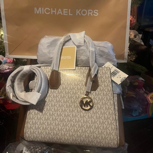 Michael kors purse MD Belted STCHL